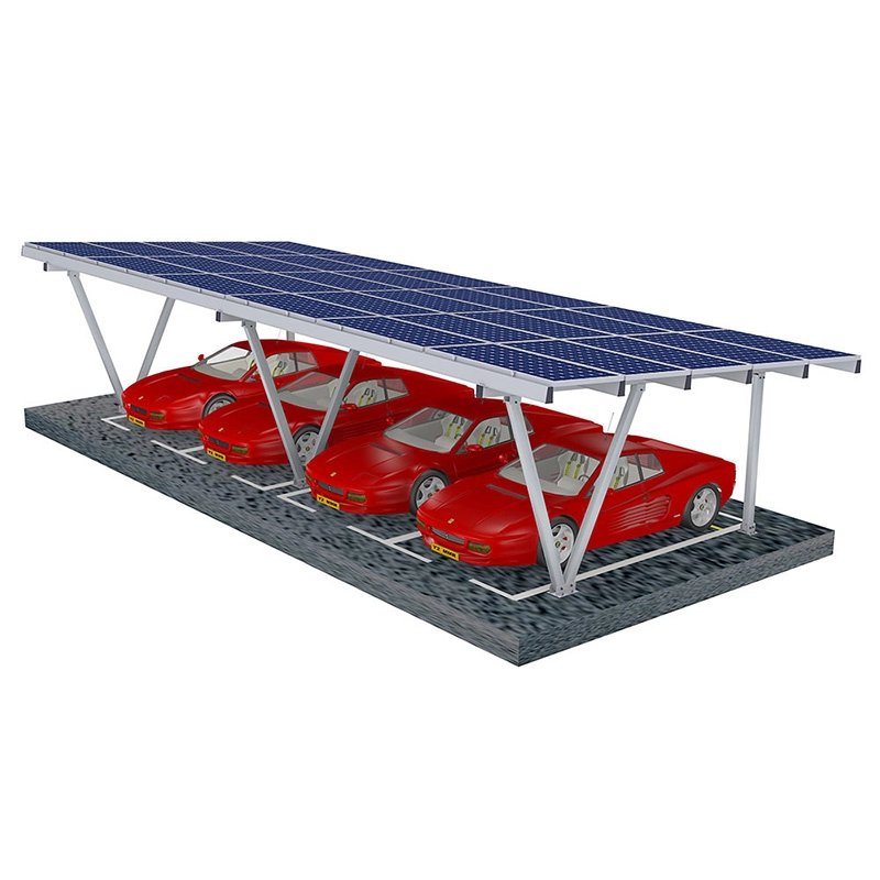solar panel mounting carport high quality structure