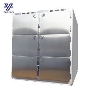 304 Stainless steel Mortuary equipment freezer