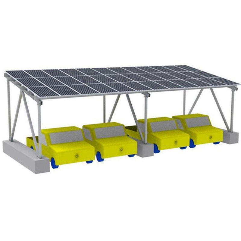 Wholesale Solar Ground Mounted Structure For Electric Cars