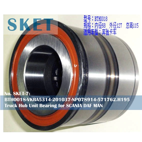 BTH0018 Scania truck bearing unit manufacturer and supplier from China SKET