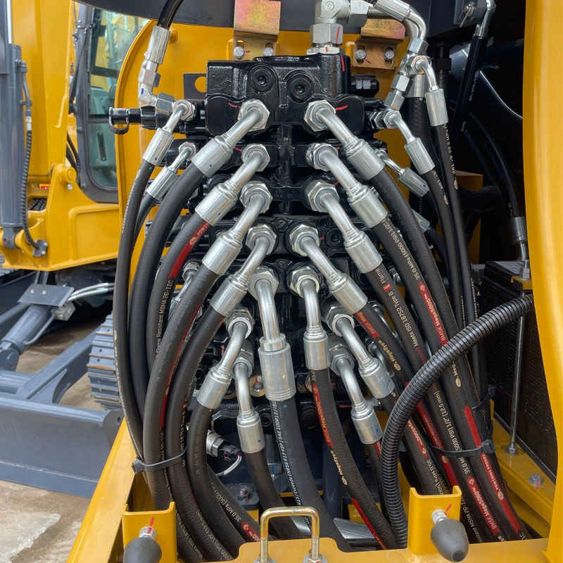 5.5 ton hydraulic small crawler excavator machine