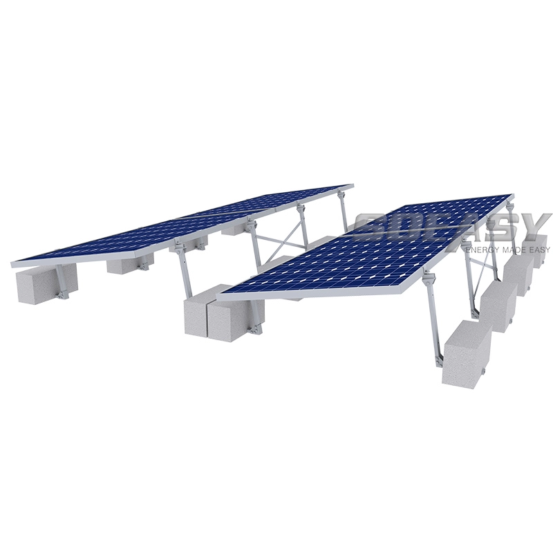 professional design solar flat roof ballast bracket