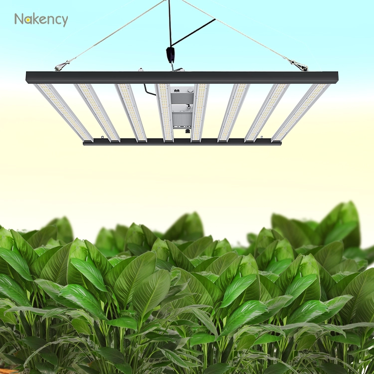 Full spectrum dimming control 600w 6 bars led dimmable grow light