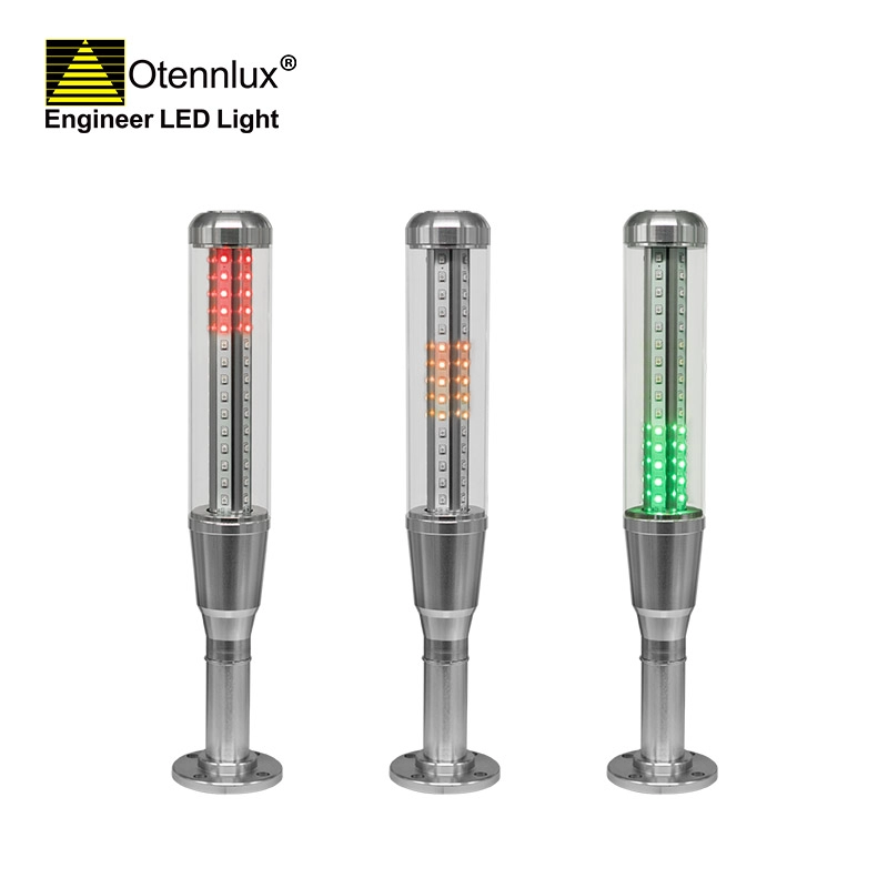 OMJ1-301 24v industrial straight lengthen base CNC LED signal Tower Light