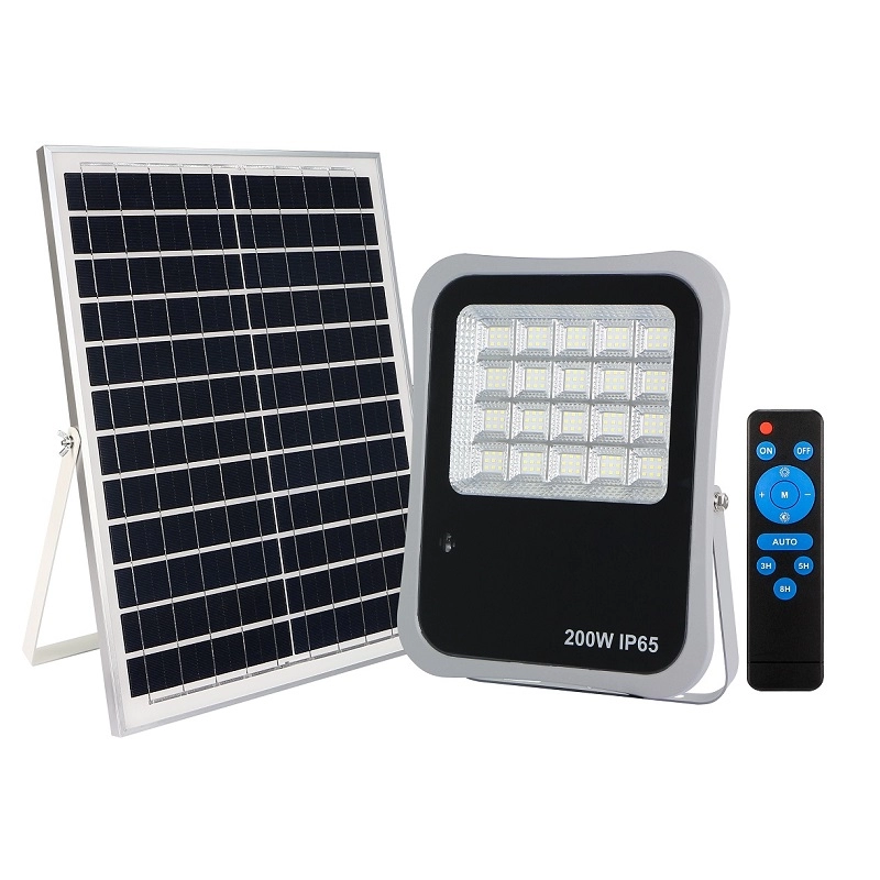 Outdoor Portable Remote Security LED Solar Flood Light