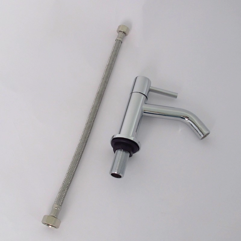 Bathroom Stainless Steel Cold Basin Faucet Tap