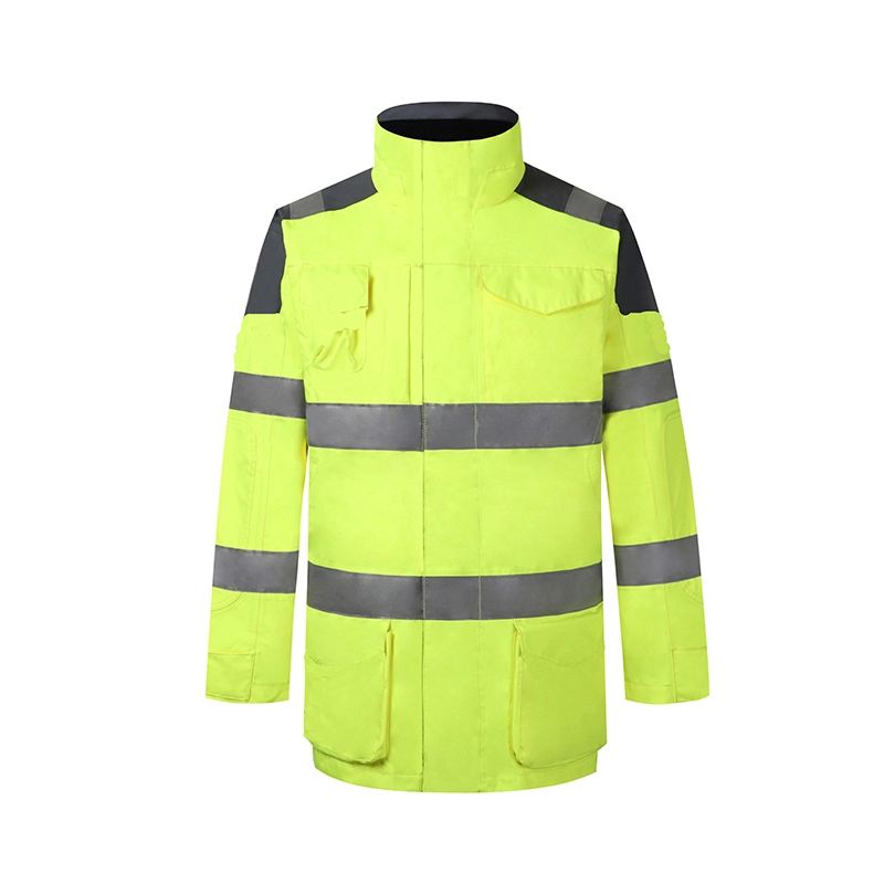 Men's 3 in 1 High Visibility Construction Safety Jacket