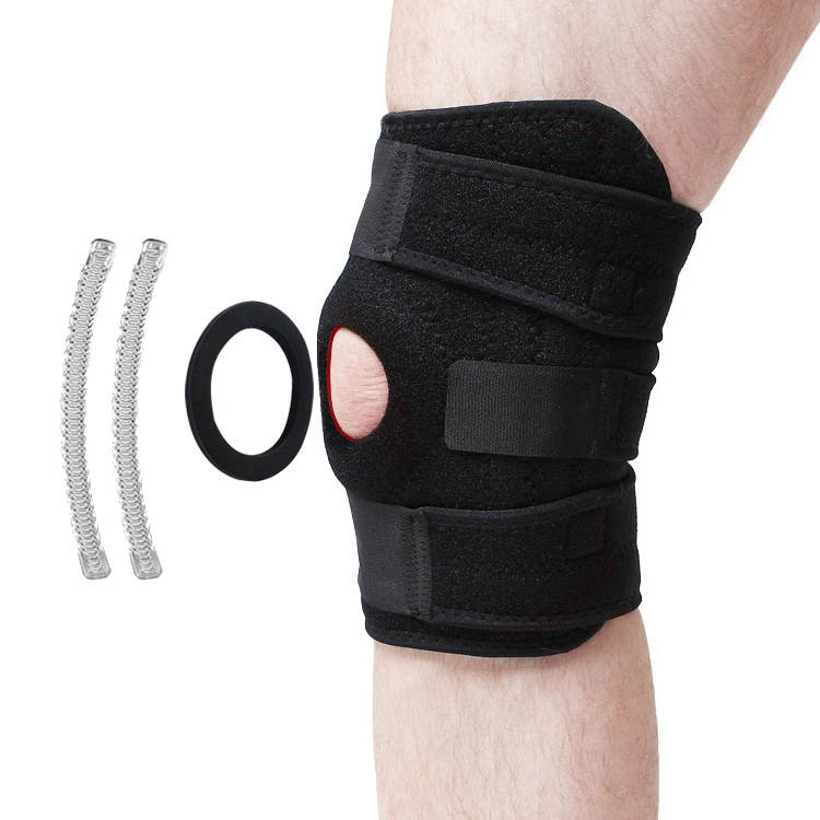 Adjustable Spring Shock Absorption Knee Brace For Knee Pain
