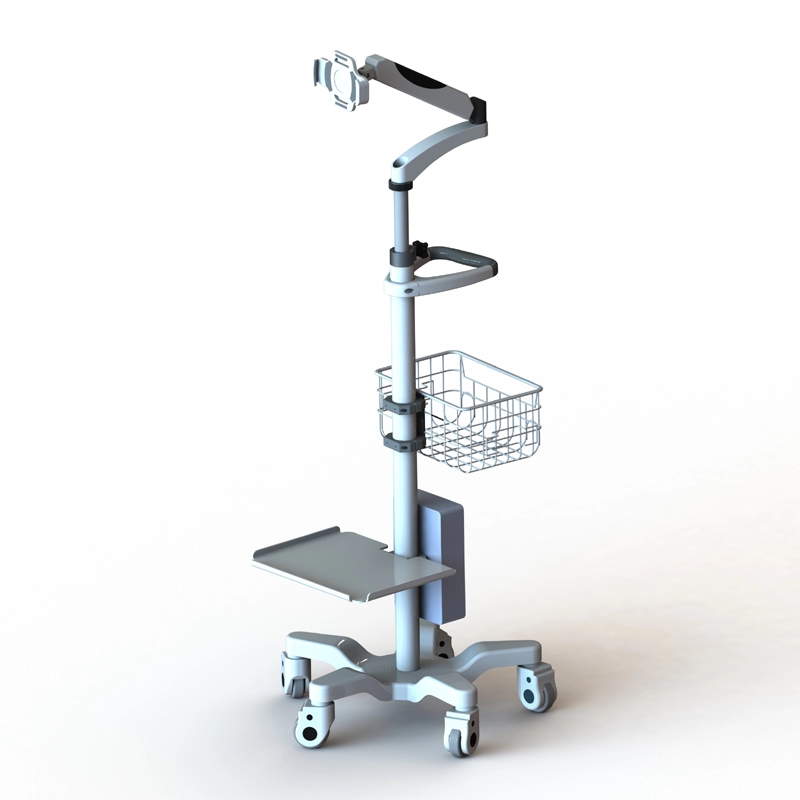 Variable height 360 degree adjustment dental medical trolley