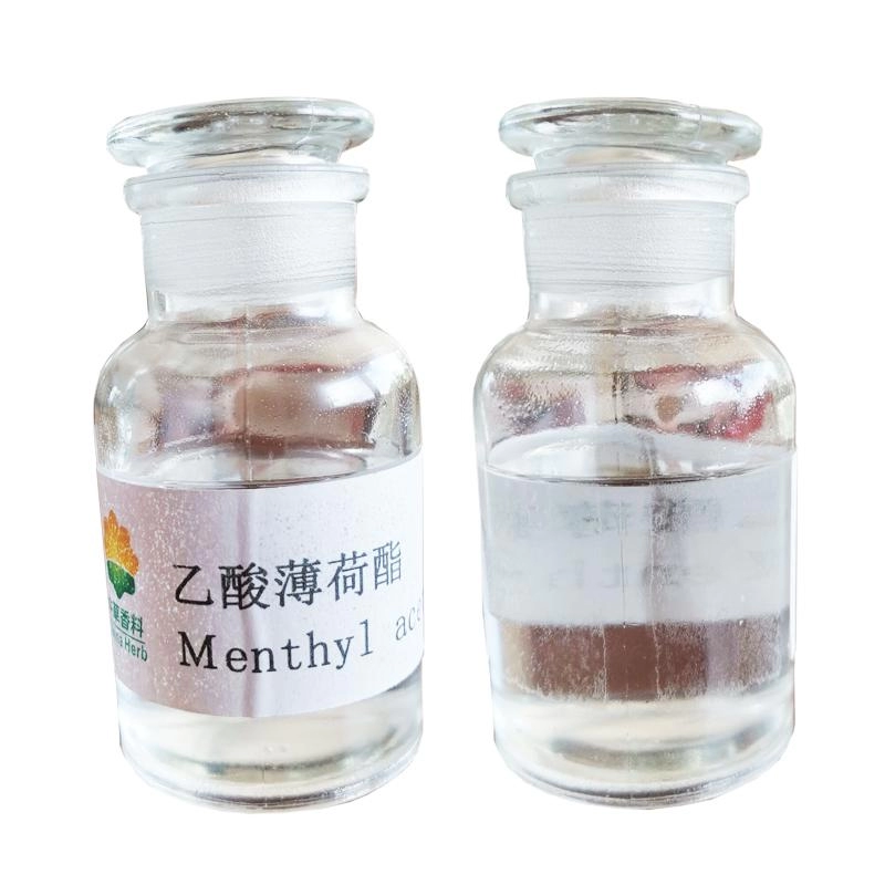Natural Mint Flavor Additive Menthyl Acetate Liquid