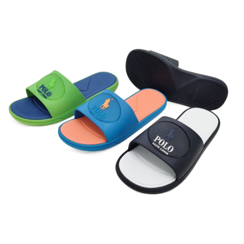 2021 Trendy Men's POLO pattern sandals EVA slippers