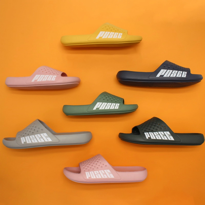Rubber Beach EVA mens slides custom logo slippers Slides Footwear