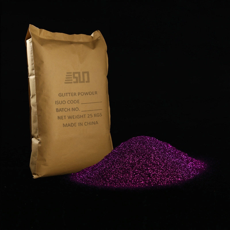Violet purple extra fine glitter dust pigment