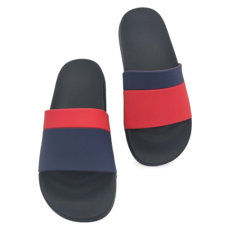 Contrasting style lightweight rubber EVA slipper