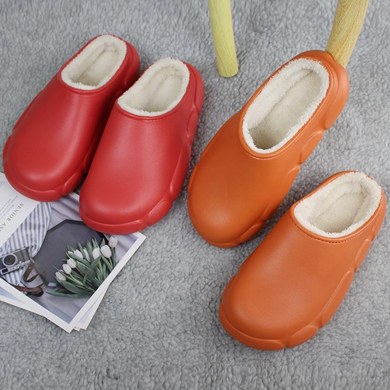 Non-Slip Garden Shoes Winter Warm House Slippers