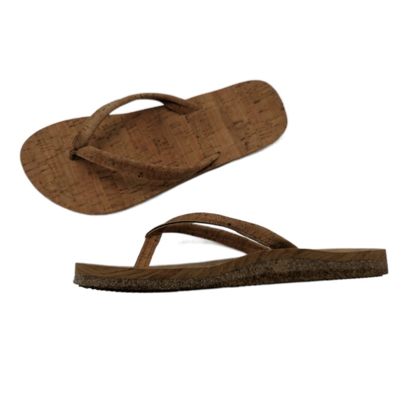 natural Cork material shoes sandal