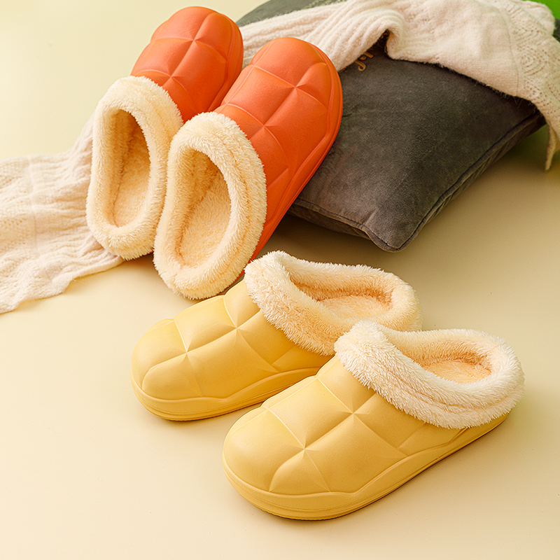 Factory women luxury winter indoor fur slippers slides sandals