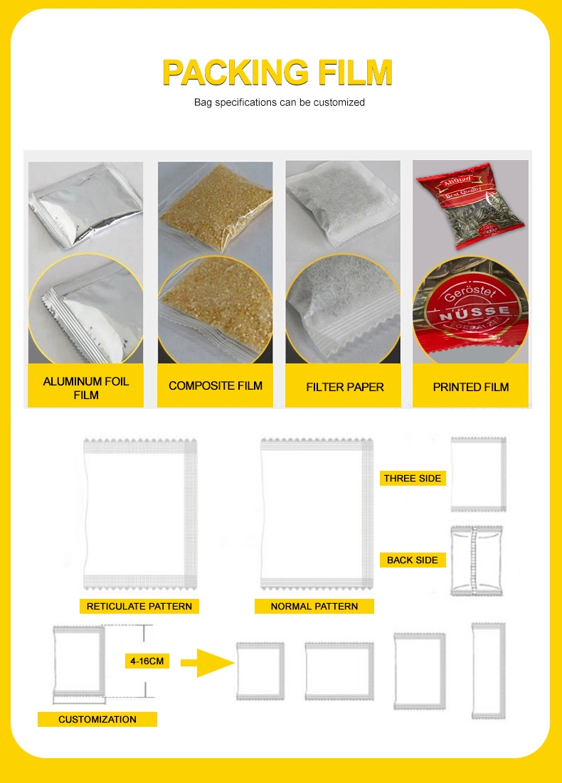 Full automatic small business condiment flour mini gram sachet packing machine