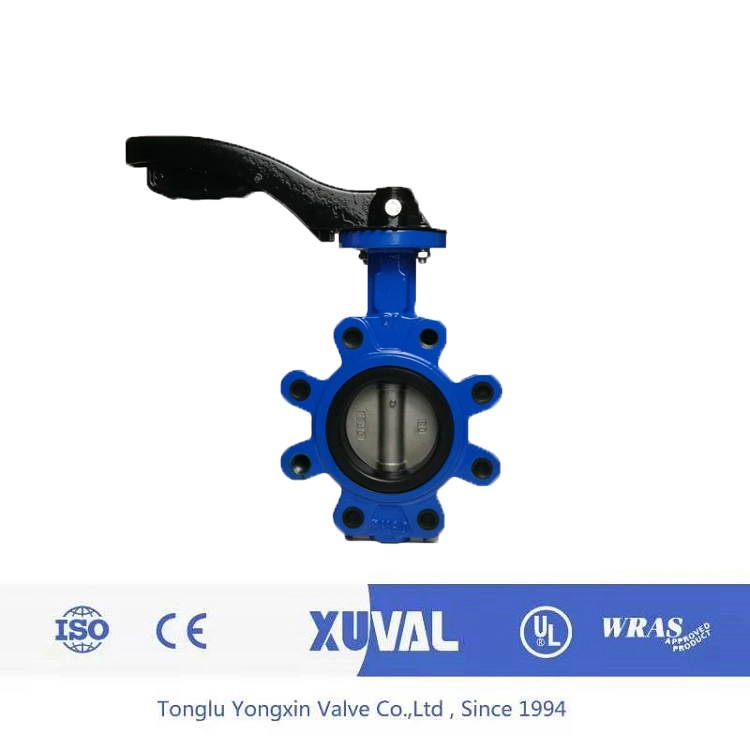 Cast iron lug butterfly valve