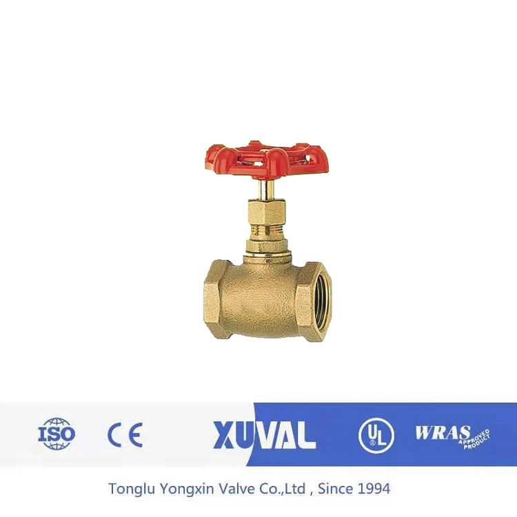 Bronze wire clasp globe valve