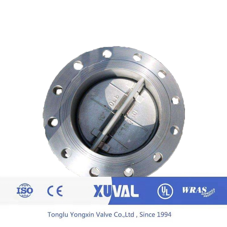 ANSI H46 flanged double disc check valve