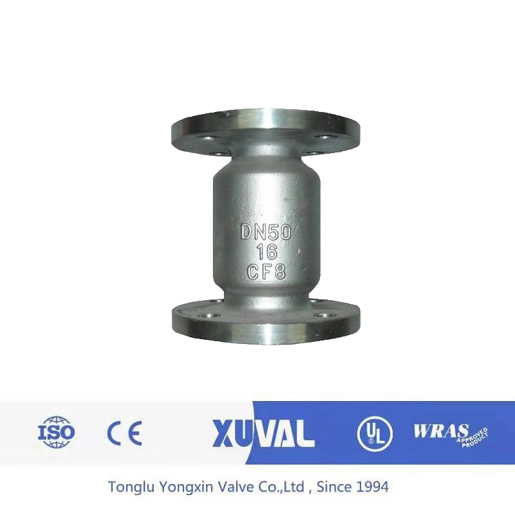 H42 Vertical lift flanged check valve