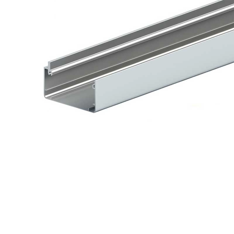Aluminum profile for clothes hanging rod