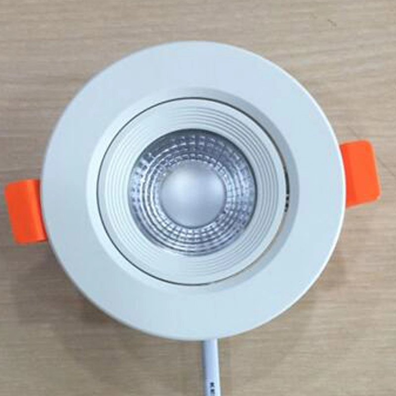 Plastic AL rotatable LED downlight 6W 9W 12W