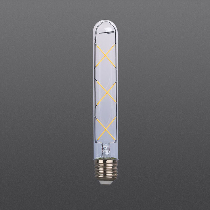 LED filament bulbs T28 6W clear