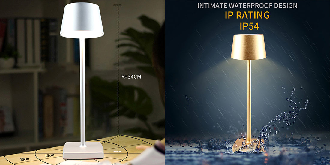 User-Friendly touch dimming classic design reading lamp