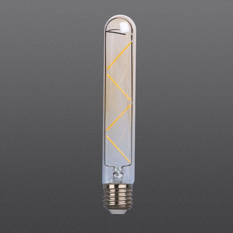 LED T28 filament bulbs 4W amber