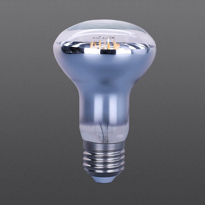 LED filament bulbs R63 reflect effect