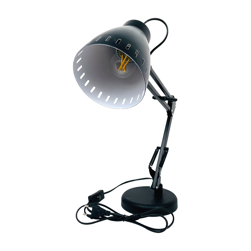 Flexible long swing arm led desk lamp