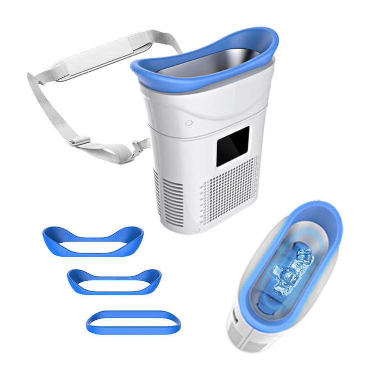 Innovative Built In Applicator Mini Cryolipolysis Device for Home Personal Use
