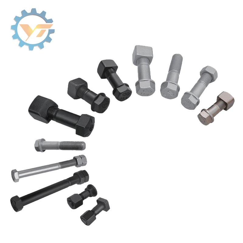Track Roller Bolt and Nut for Bulldozer and Excavator