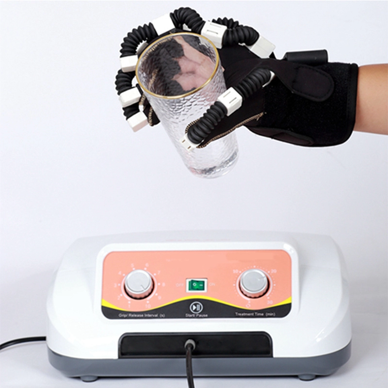 Bi-volt stroke hand rehabilitation device robot
