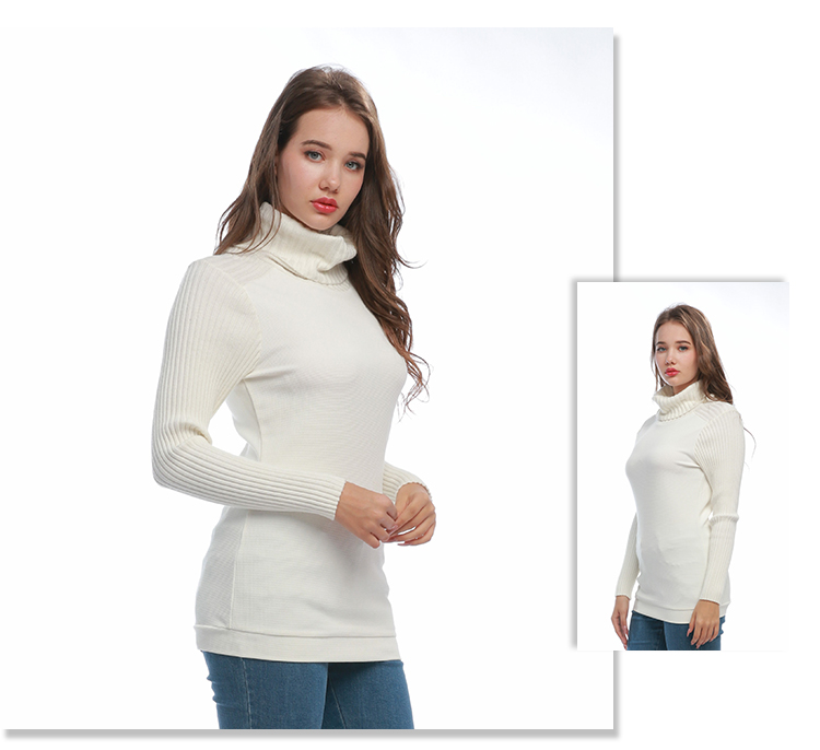 Turtleneck Womens Sweater