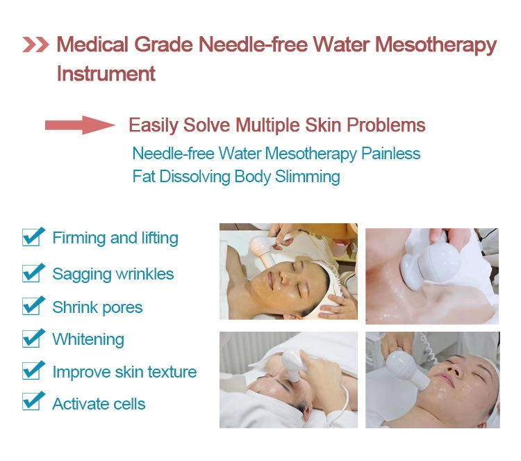 Portable Best 3 handles Microcurrent EMS Electroporation Mesotherapy Face and Body Lifting Machines Wrinkle Removal Device for Home Use