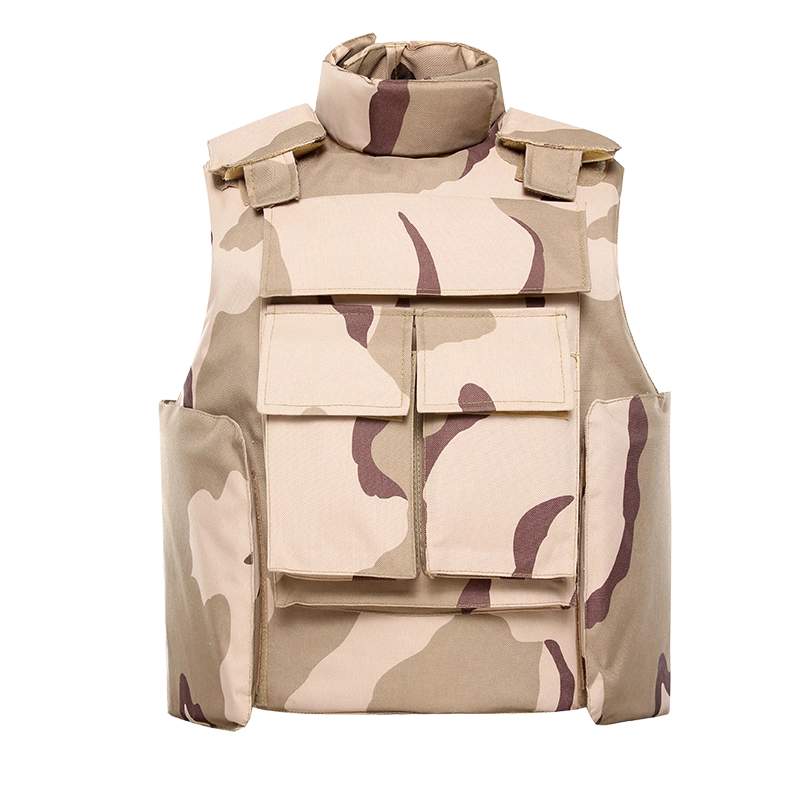 Desert camo NIJ IV body armor bulletproof ballistic police vest