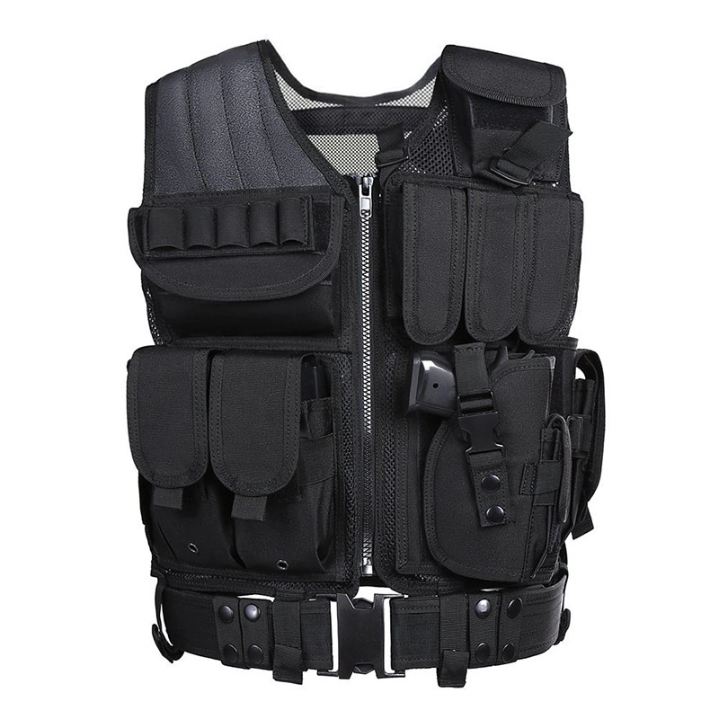 600D polyester military army police tactical vest