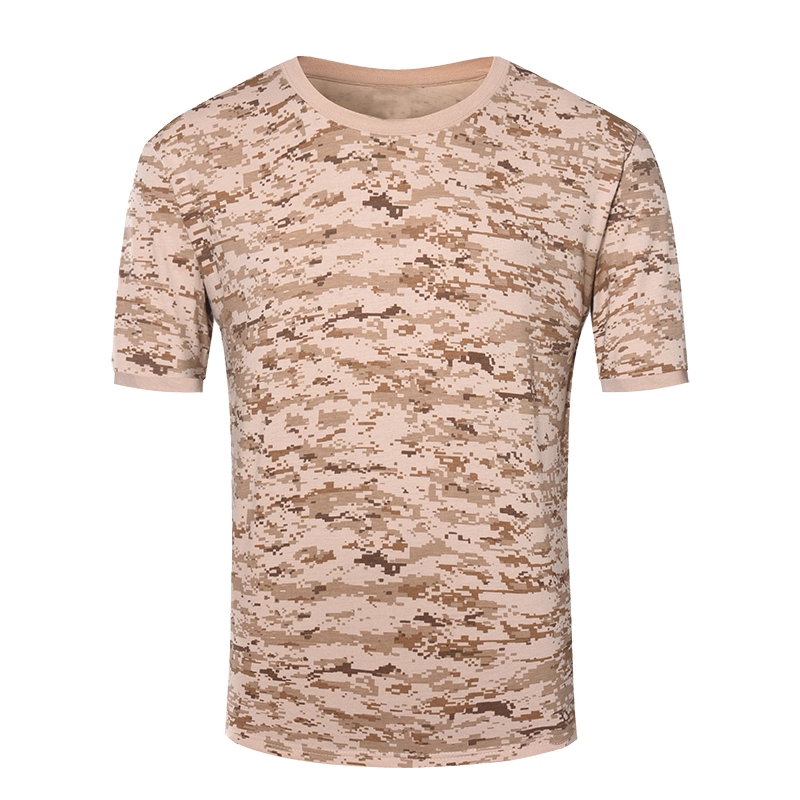 Military digital desert camo knitted T shirt