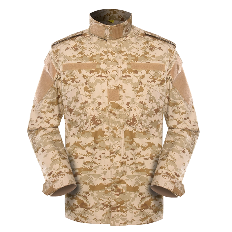 Military combat uniform ACU color digital desert camouflage
