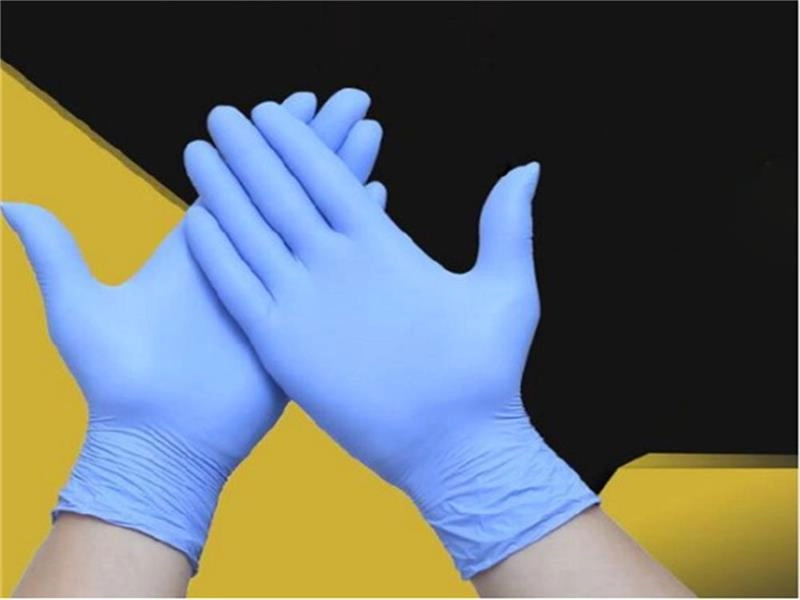 Disposable Powder Free Protective Nitrile Gloves
