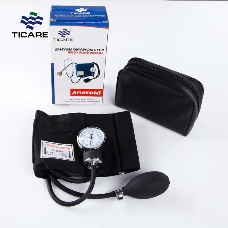 High quality manual aneroid sphygmomanometer blood pressure monitor