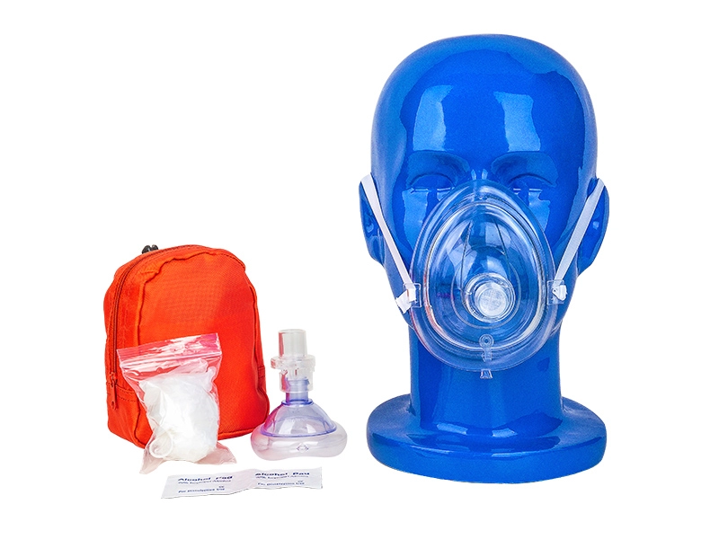 CPR Rescue Mask Nylon Combo Kit