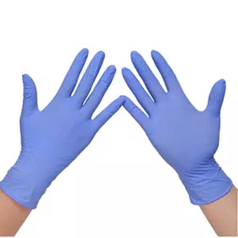 Powder Free Disposable Nitrile Gloves Blue 6 mil Nitrile Gloves