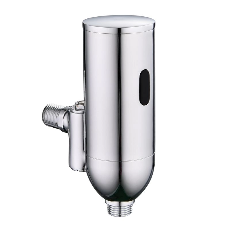 Exposed sensor urinal flush valve