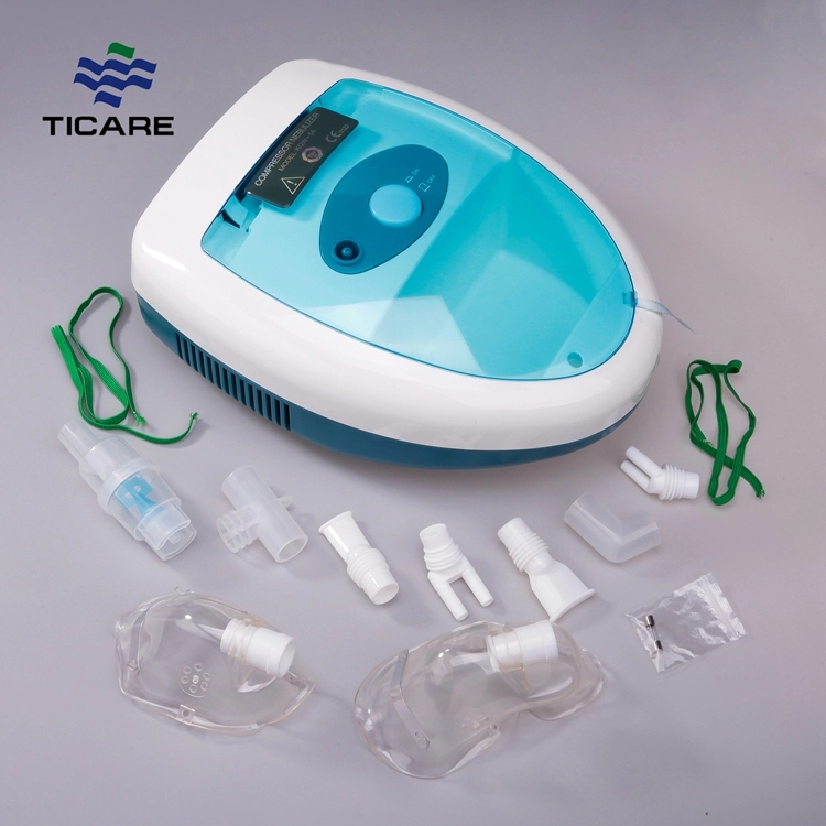 Portable Medical Air Compressor Nebulizer With Three Accessories