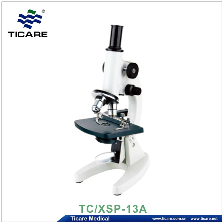 Biology Light Microscope Monocular XSP-13A 100X 1000X for Medical Student Laboratory