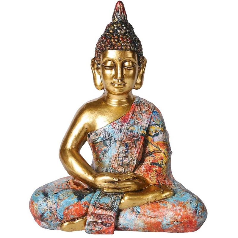 MGO meditation buddha water transfer printing for home decor